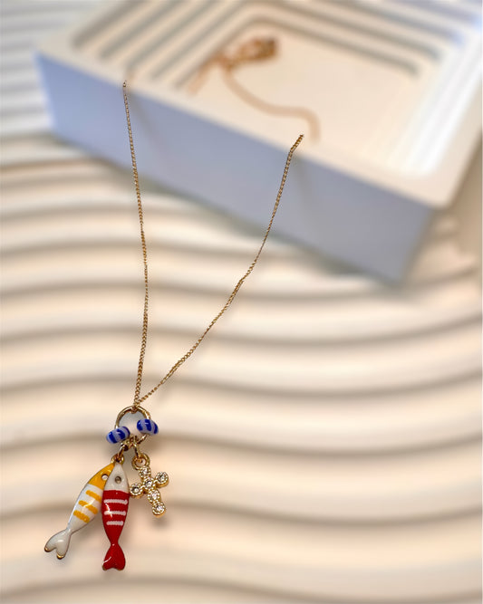 Reef Necklace Cross